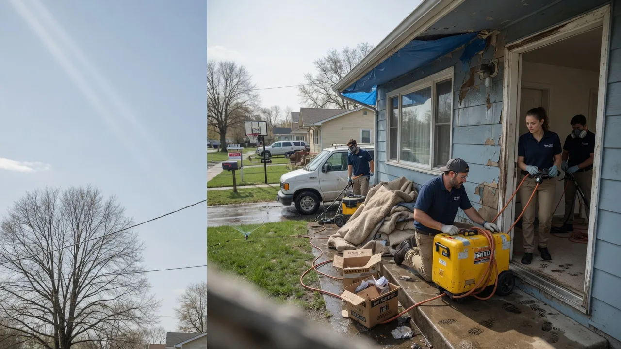 Basement Flood Cleanup in Abington, MA near me